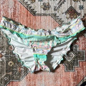 Victoria’s Secret Ruffle Cheeky Bikini Bottom